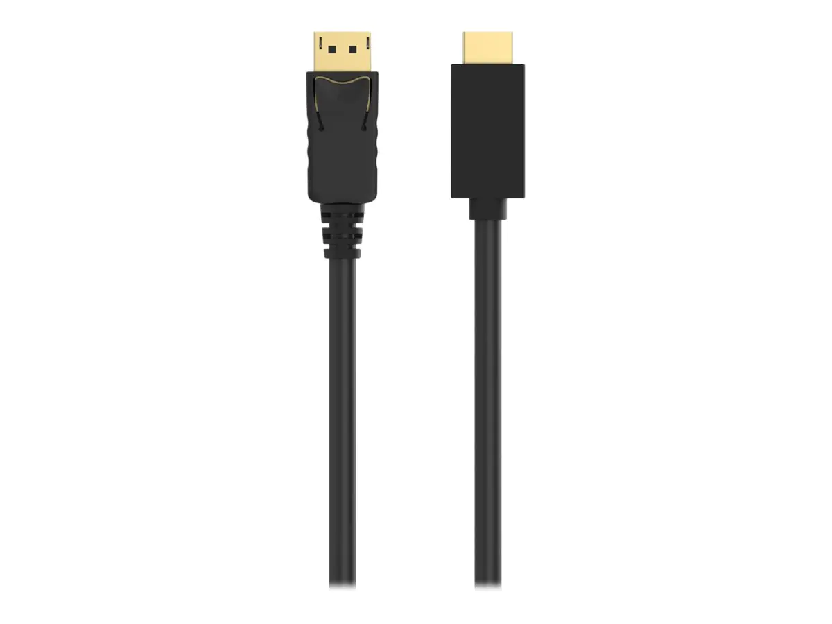 Belkin 6ft DisplayPort to HDMI Cable, M/M, 4k - Adapterkabel - DisplayPort männlich zu HDMI männlich - 1.8 m - abgeschirmt - für P/N: F4U097tt, F4U109tt