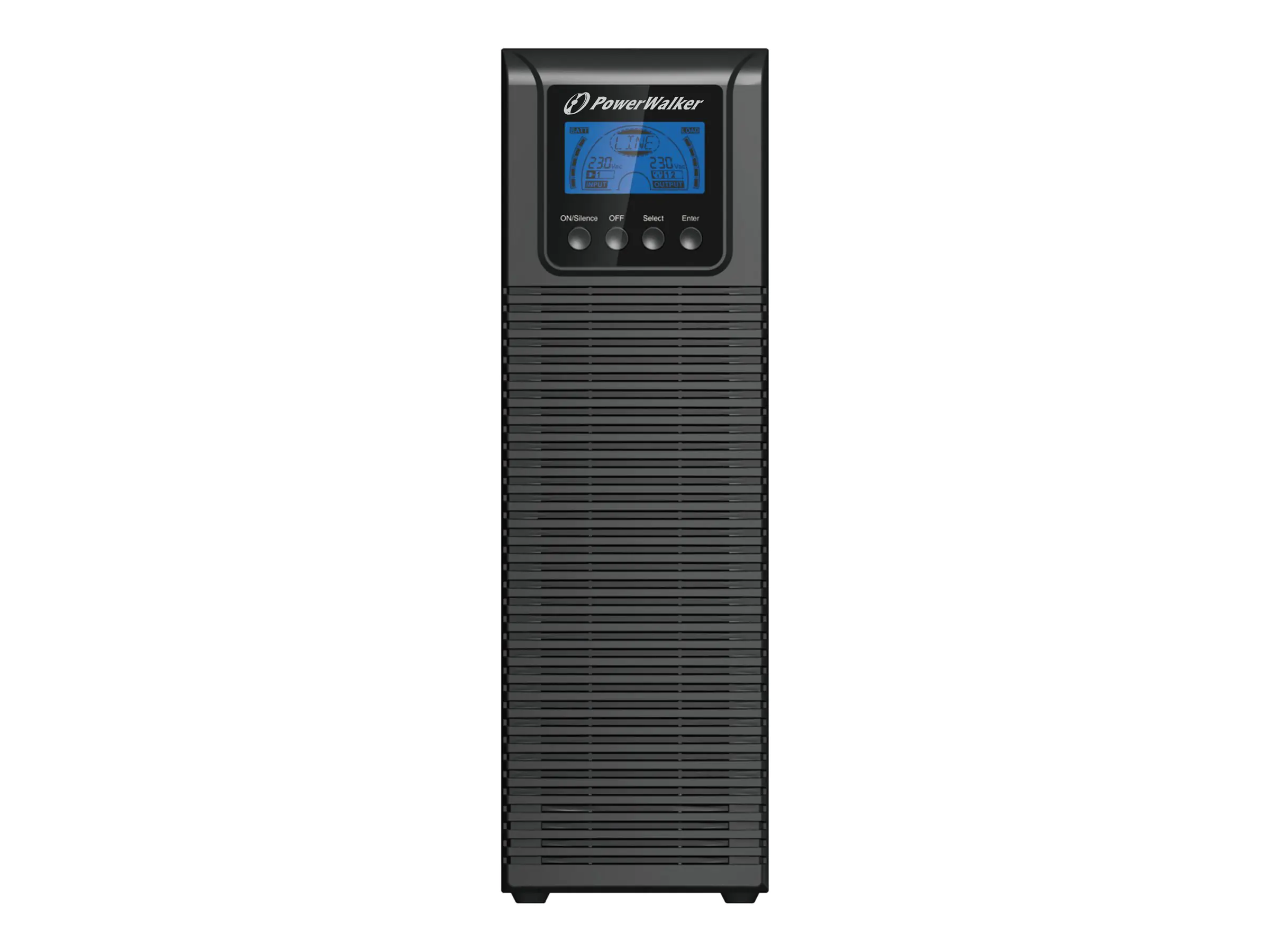 PowerWalker VFI 3000 TGS - USV - Wechselstrom 176 - 300 V - 2700 Watt - 3000 VA - ohne Batterie - RS-232, USB - Ausgangsanschlüsse: 3