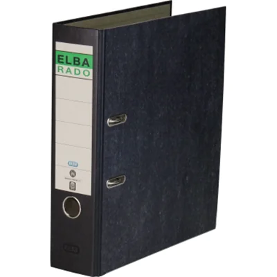 ELBA Rado, A4, Aluminium, Pappe, Schwarz, Weiß, 570 Blätter, 8 cm 100081018