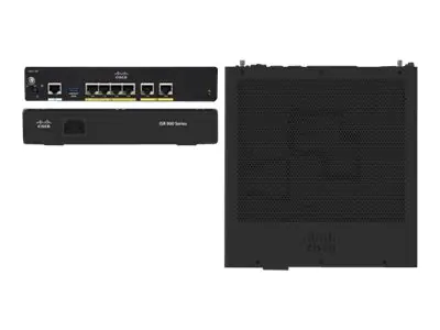 Cisco Integrated Services Router 921 - Router 4-Port-Switch - 1GbE - WAN-Ports: 2