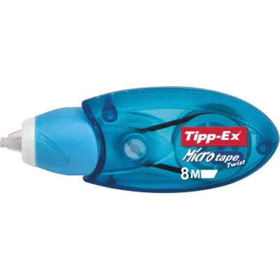 BIC Micro Tape Twist, Blau, 8 m, 5 mm, Box, 10 Stück(e) 8706142