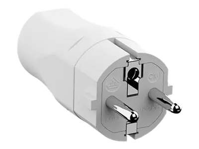 Bachmann - Netzanschluss - 2-polig (S) - 250 V - 16 A - weiß