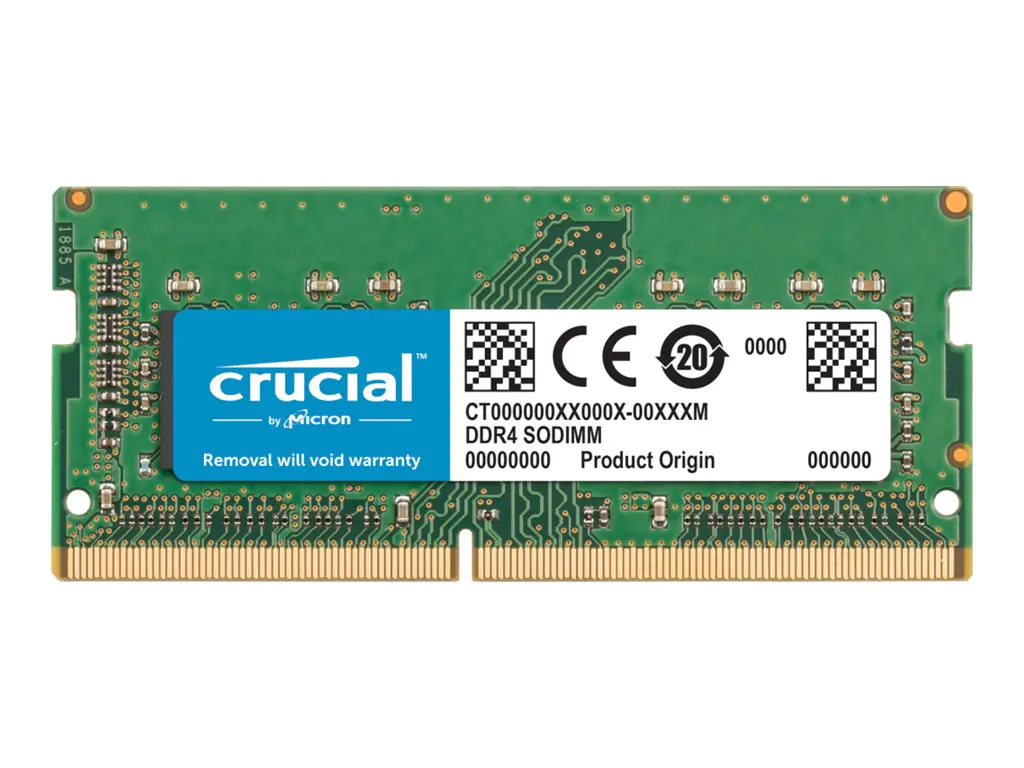 Crucial - DDR4 - Modul - 32 GB - SO DIMM 260-PIN - 2666 MHz / PC4-21300 - CL19 - 1.2 V - ungepuffert - non-ECC - für Apple iMac (Anfang 2019); Mac mini (Ende 2018)