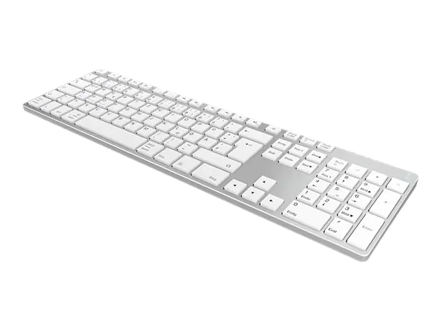Keysonic KSK-8022BT - Tastatur - kabellos - Bluetooth 3.0 - QWERTZ - Deutsch - Silber
