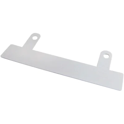 GBC Einhängeheftstreifen IB412356 PVC weiß 50 St./Pack.