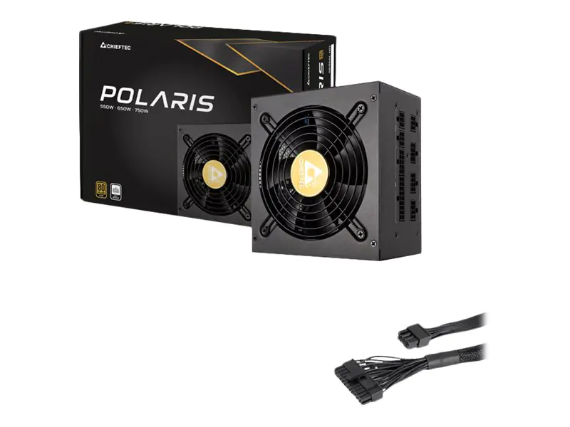Chieftec Polaris Series 650W - Netzteil (intern) ATX12V 2.4/ EPS12V - PPS-650FC
