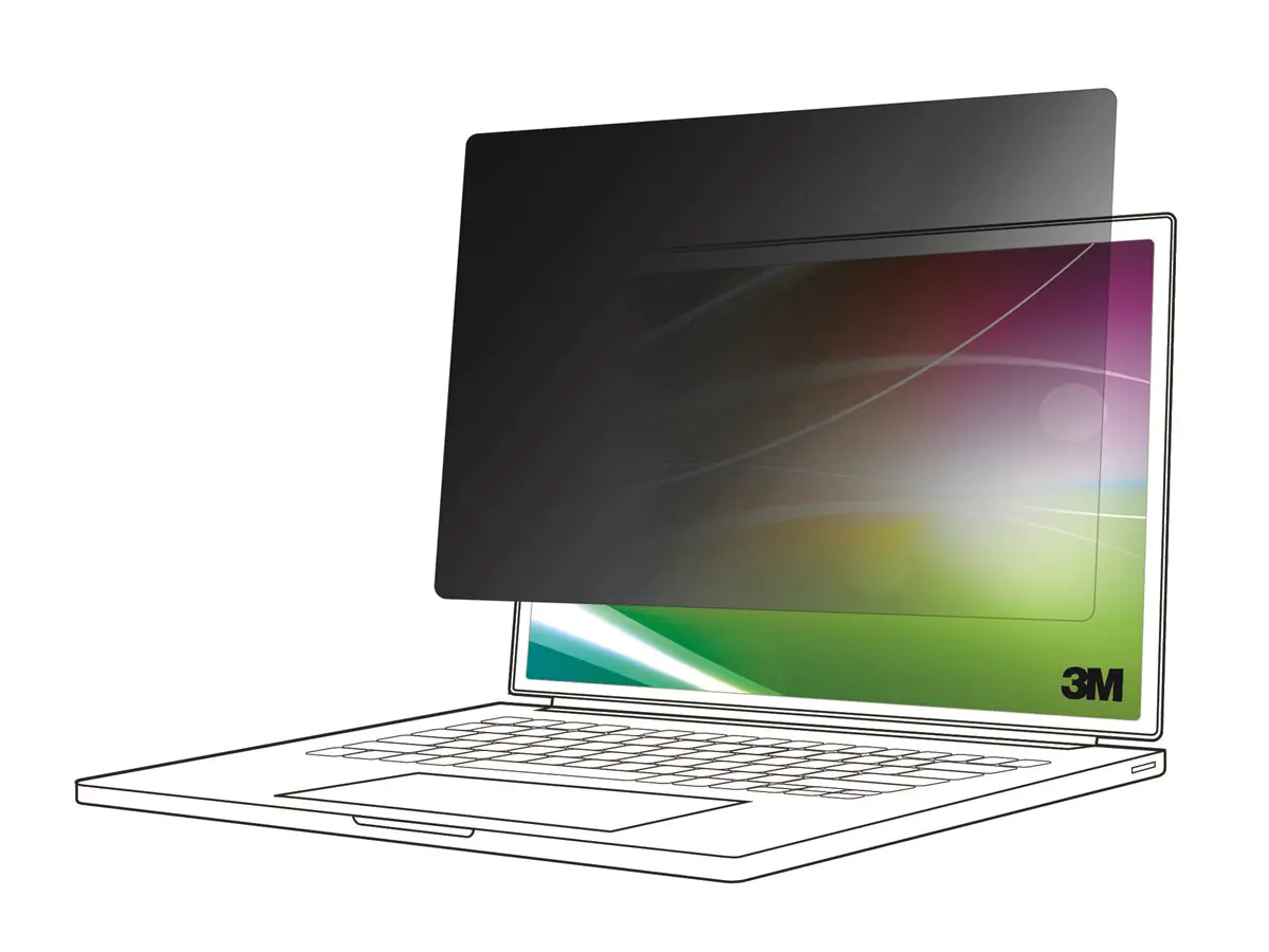 3M Bright Screen Privacy Filter - Blickschutzfilter für Notebook - für Full-Screen-L