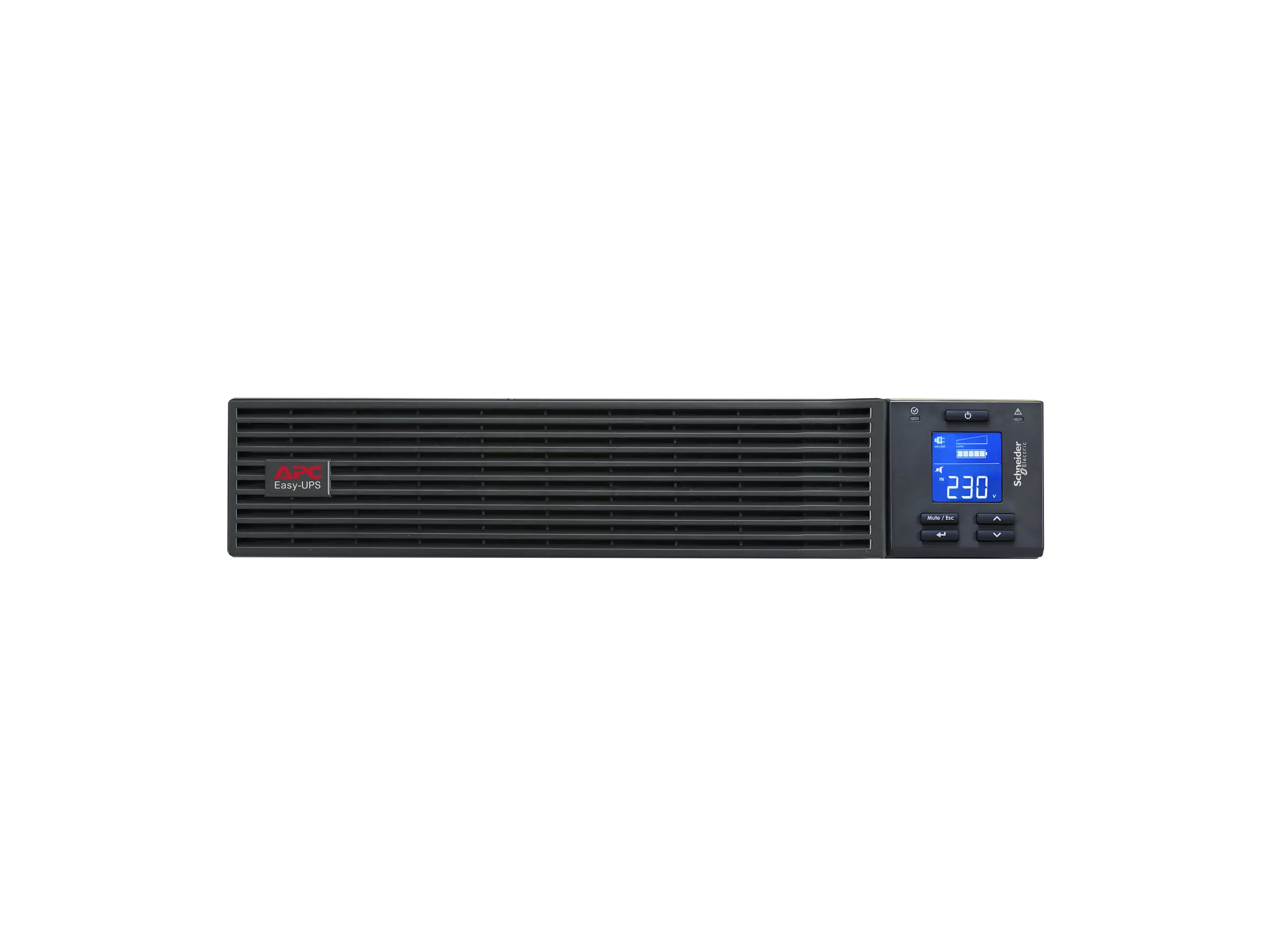 APC Easy UPS SRV SRV1KRIRK - USV (Rack - einbaufähig) - Wechselstrom 220/230/240 V - 800 Watt - 1000 VA - 9 Ah - USB, RS-232 - Ausgangsanschlüsse: 3 - 2U - 48.3 cm (19")
