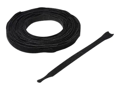 VELCRO ONE-WRAP - Klettverschluss - 20 mm - 20 cm - Schwarz (Packung mit 100)