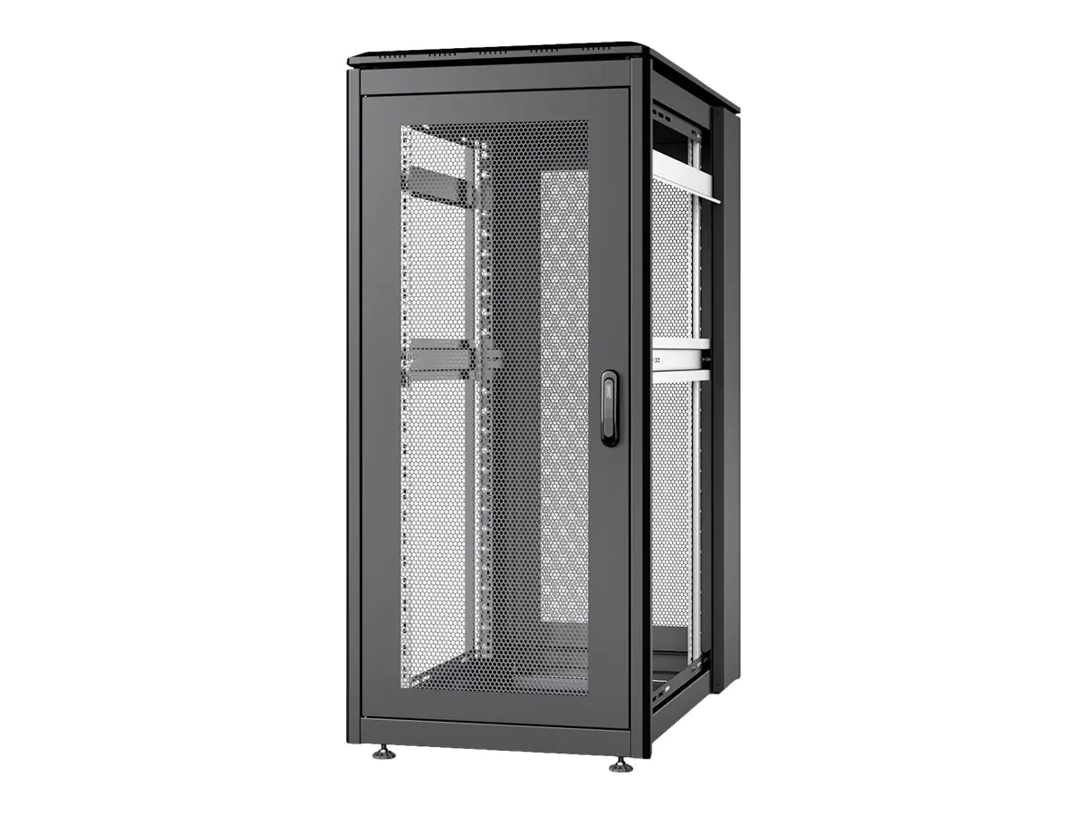 Digitus Unique Series - Schrank Netzwerkschrank - 600 x 1000 mm - Schwarz, RAL 9005 - 26U - 48.3 cm (19")