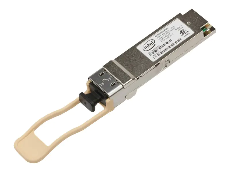 Intel - QSFP+-Transceivermodul - 40GbE - 40GBASE-SR4 - MPO-Multi-Modus - bis zu 150 m - 850 nm - für Ethernet Converged Network Adapter X520, XL710; Ethernet Server Adapter XL710