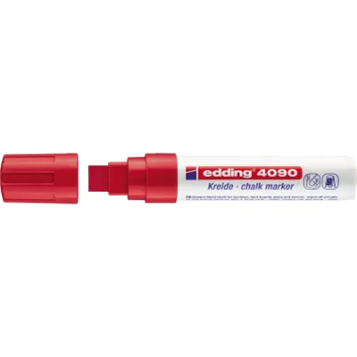 edding Kreidemarker 4090 4-4090002 4-15mm Keilspitze rot