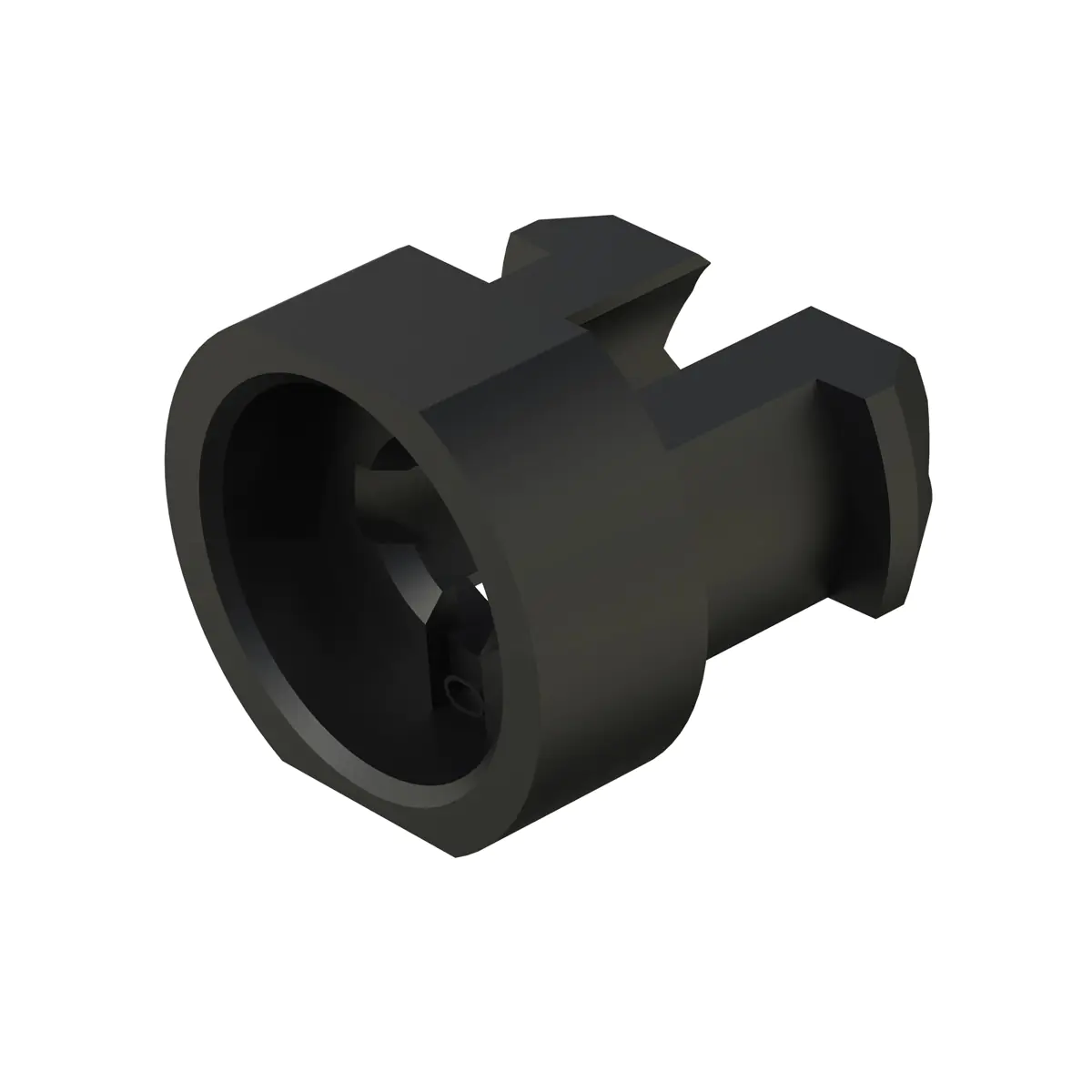 SCHROFF SLEEVE BLACK PLAS.M2.5 100PCS/KIT