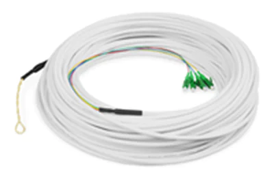DIGITUS FTTH Drop Cable Singlemode 4 Fiber LC/APC G.657.A2 30m - Kabel - Single- bzw. Monomode-Faser