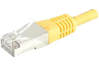 Dexlan - Patch-Kabel - RJ-45 (M) zu RJ-45 (M) - 25 m - SFTP, PiMF - CAT 6a - verseilt - Gelb
