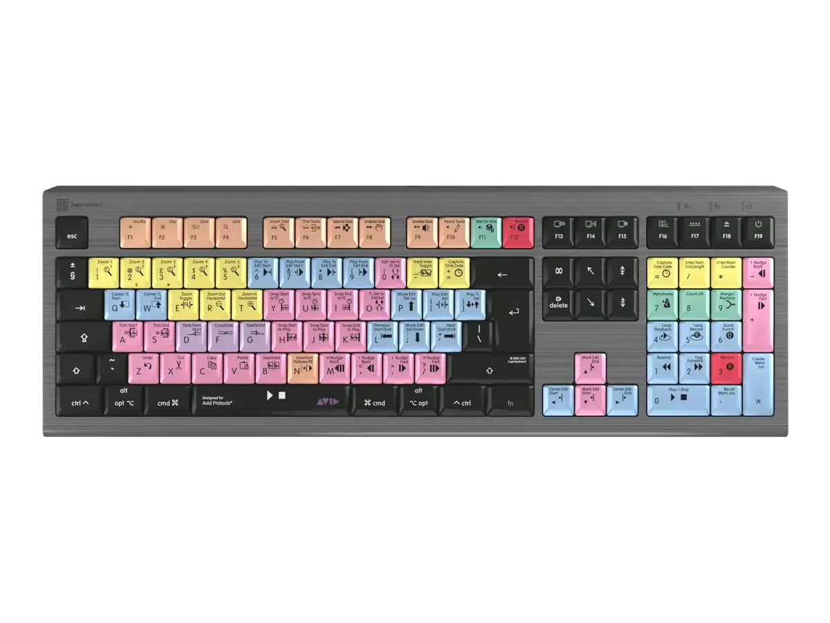 Logickeyboard Avid Pro Tools ASTRA 2 - Tastatur