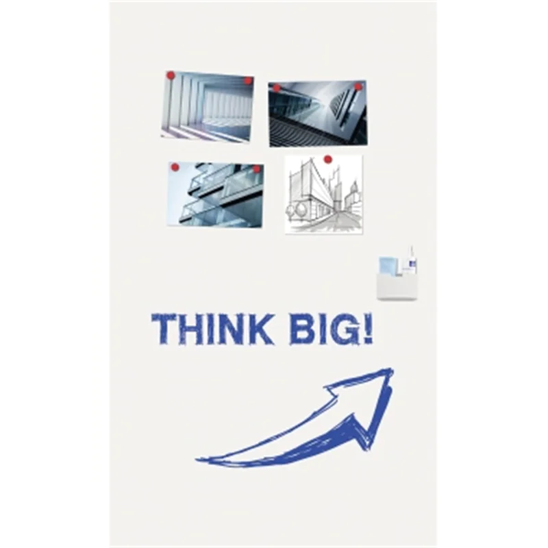 LEGAMASTER WALL-UP Whiteboard 200x120cm vertikal, 1195 x 2000 mm, Emaille, Vertikal, Fixed, Magnetisch, Anti-Kratz-Beschichtung 7-106121