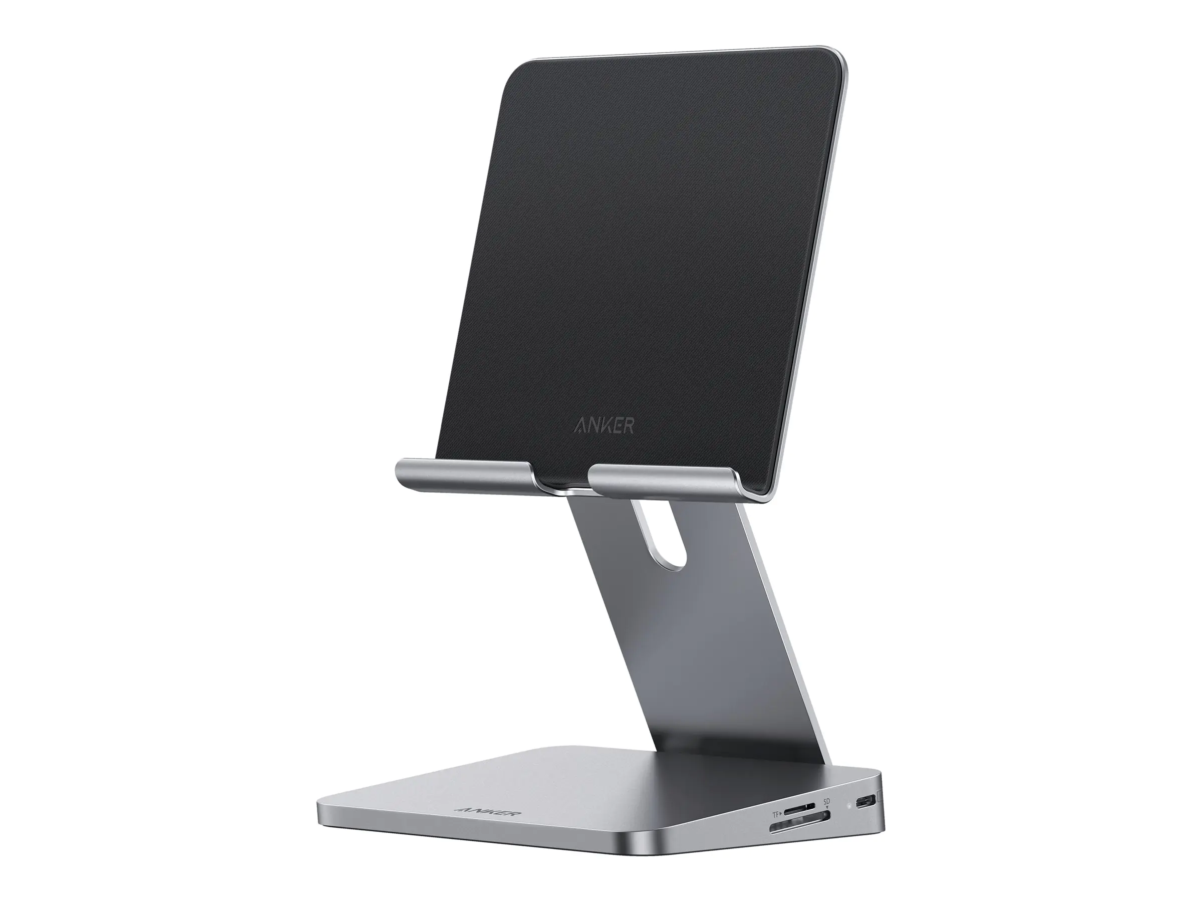 Anker Innovations 551 USB-C Hub 8-in-1 iPad/Tablet Stand - Gray - Kabel