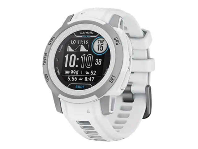 Garmin Instinct 2S Solar - Surf Edition - 40 mm - Ericeira - Sportuhr mit Band - Silikon - Handgelenkgröße: 112-180 mm - einfarbig - 32 MB - Bluetooth, ANT+ - 43 g