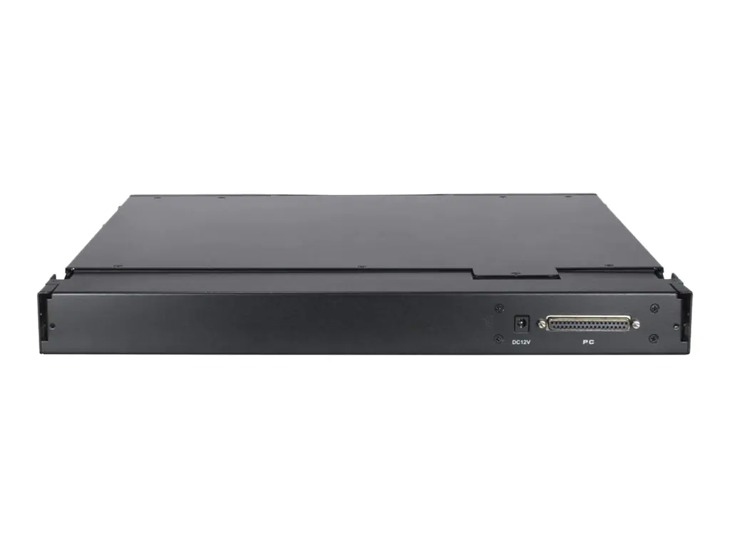 Inter-Tech KVM AS-7100 ULS - KVM-Konsole mit KVM-Switch - 1 Anschlüsse - PS/2, USB - QWERTZ - 43.2 cm (17") 99997215