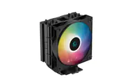 Deepcool AG400 BK ARGB - Prozessor-Luftkühler - (für: LGA1155, LGA1150, LGA1151, AM4, LGA1200, LGA1700, AM5) - 120 mm - Schwarz