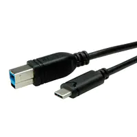 ROLINE 11028881 USB Kabel 3 m USB C USB B Männlich Schwarz