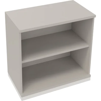 Regal 2OH B800xT442xH781mm Verkehrsweiß/Lichtgrau