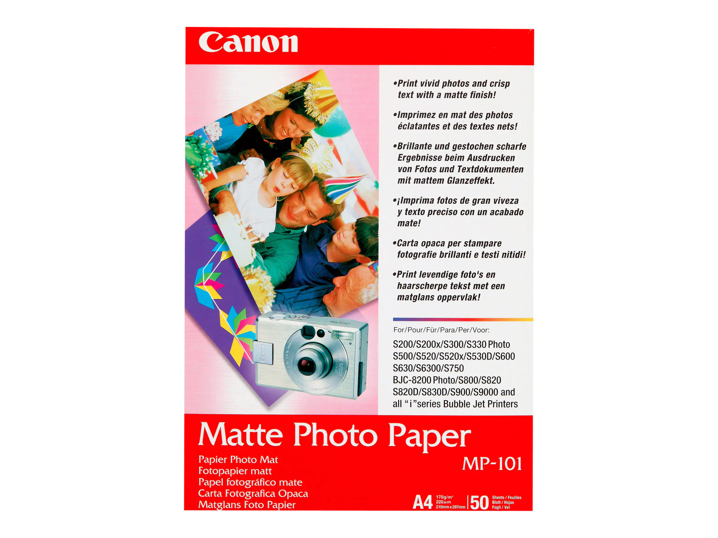 Canon MP-101 - Matt - A4 (210 x 297 mm) 50 Blatt 7981A005
