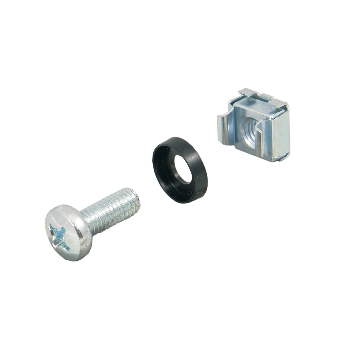 SCHROFF Käfigmutter M4 - NTS KAEFIGMUTTERN M4 100STK (21100002)