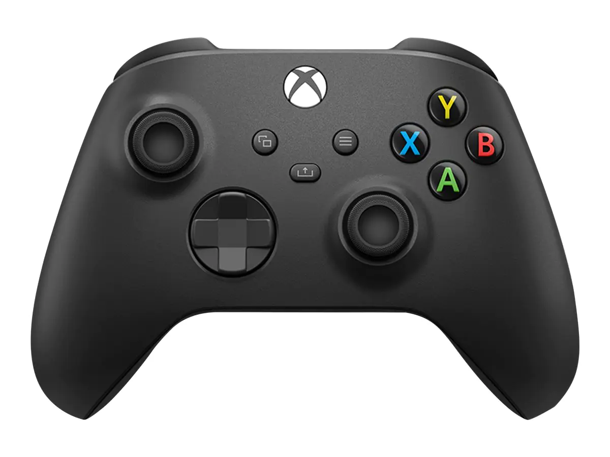 Microsoft Xbox Wireless Controller - Game Pad - kabellos - Bluetooth - Carbon Black - für PC, Microsoft Xbox One, Android, Microsoft Xbox Series S, Microsoft Xbox Series X