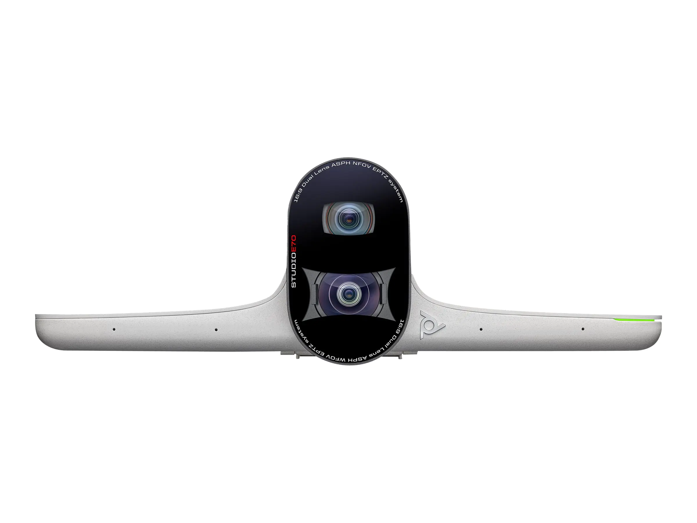 Poly Studio E70 - Konferenzkamera - Innenbereich - Farbe - 2 x 20 MP - 3840 x 2160 - 4K, 2160p - Audio - LAN - USB-C - PoE