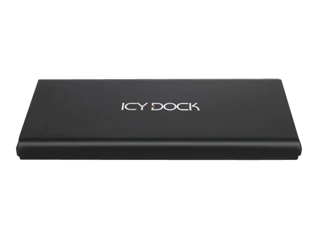 Icy Dock ICYNano MB861U31-1M2B - Speichergehäuse - M.2 - 1 Sender/Kanal - M.2 NVMe Card - USB 3.2 (Gen 2) - Schwarz