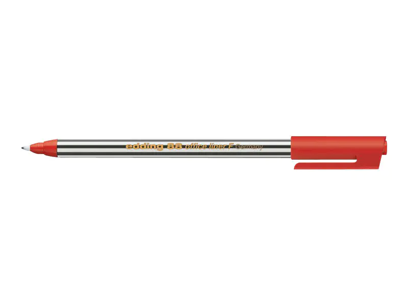 EDDING 88 office - Fineliner - Rot - wasserbasierte 4-88002