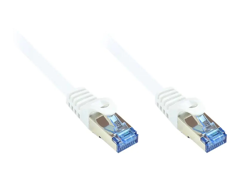 Good Connections - Patch-Kabel - RJ-45 (M) bis RJ-45 (M) - 7.5 m - SFTP, PiMF - CAT 6a - halogenfrei, ohne Haken - weiß