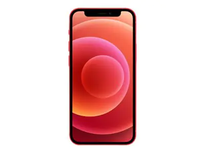Apple iPhone 12 mini - (PRODUCT) RED - 5G Smartphone - Dual-SIM / Interner Speicher 64 GB - OLED-Display - 5.4" - 2340 x 1080 Pixel - 2 x Rückkamera 12 MP, 12 MP - front camera 12 MP - Rot