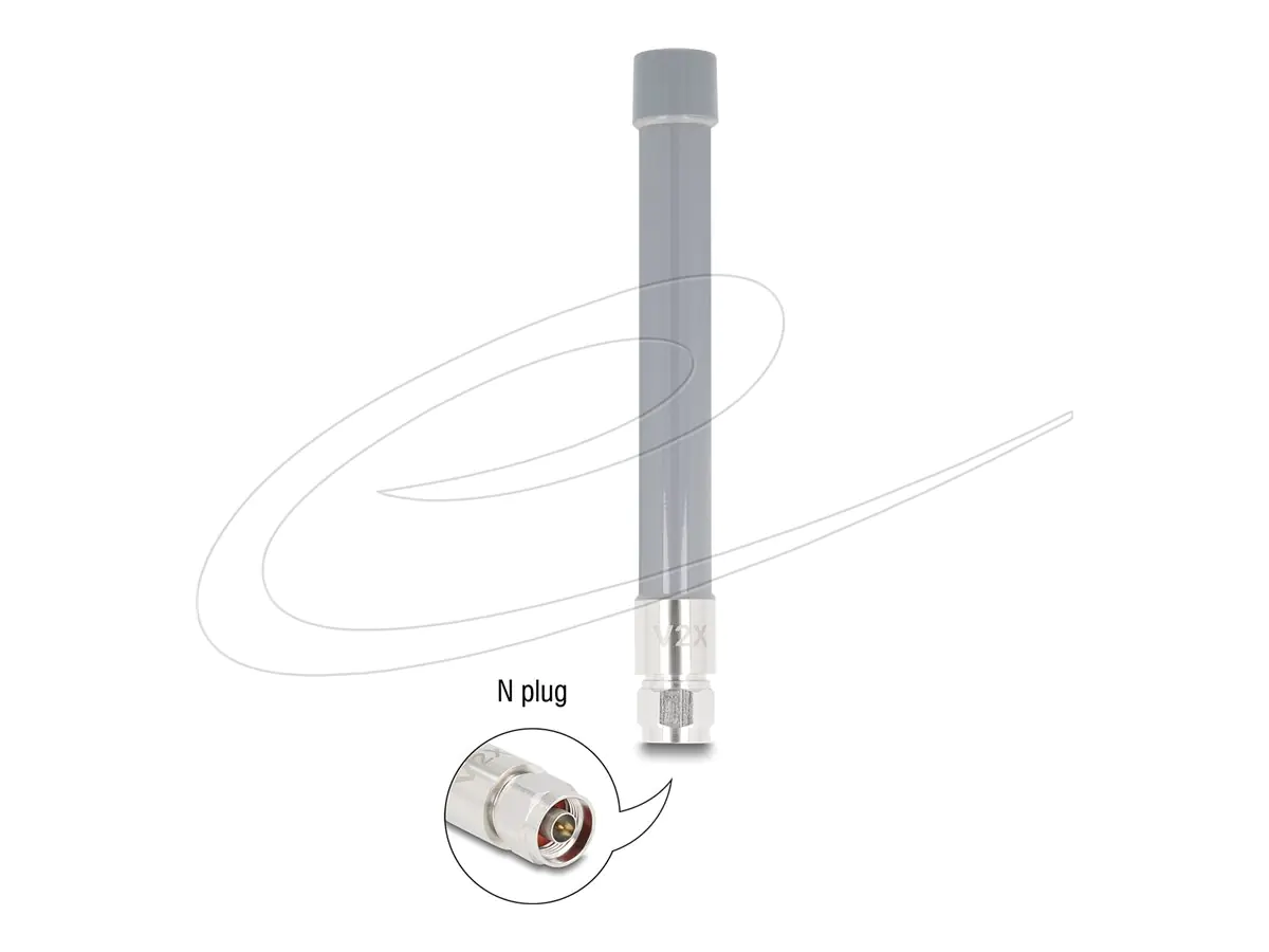 Delock Antenne - V2X, N-plug, 19 cm, fixed