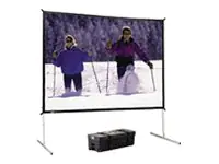 Vaddio Da-Lite Fast-Fold Deluxe Screen System - Leinwand 88619