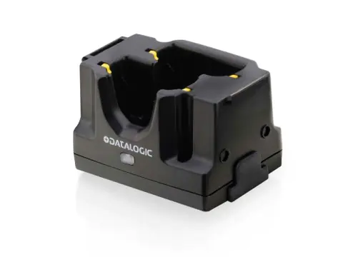 Datalogic - Ladestation für Barcode-Scanner - modular, bis zu 3 Module, erfordert Netzteil 5V DC und Netzkabel 2-polig - Ausgangsanschlüsse: 2