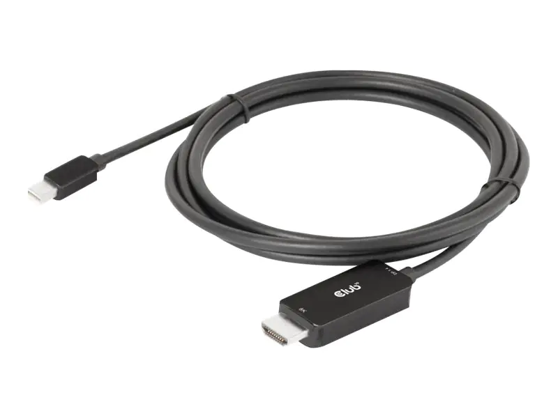 Club 3D CAC-1187 - Adapterkabel - Mini DisplayPort männlich zu HDMI männlich - 1.8 m - unterstützt 8K 60 Hz (7680 x 4320), unterstützt 4K 120 Hz (3840 x 2160)