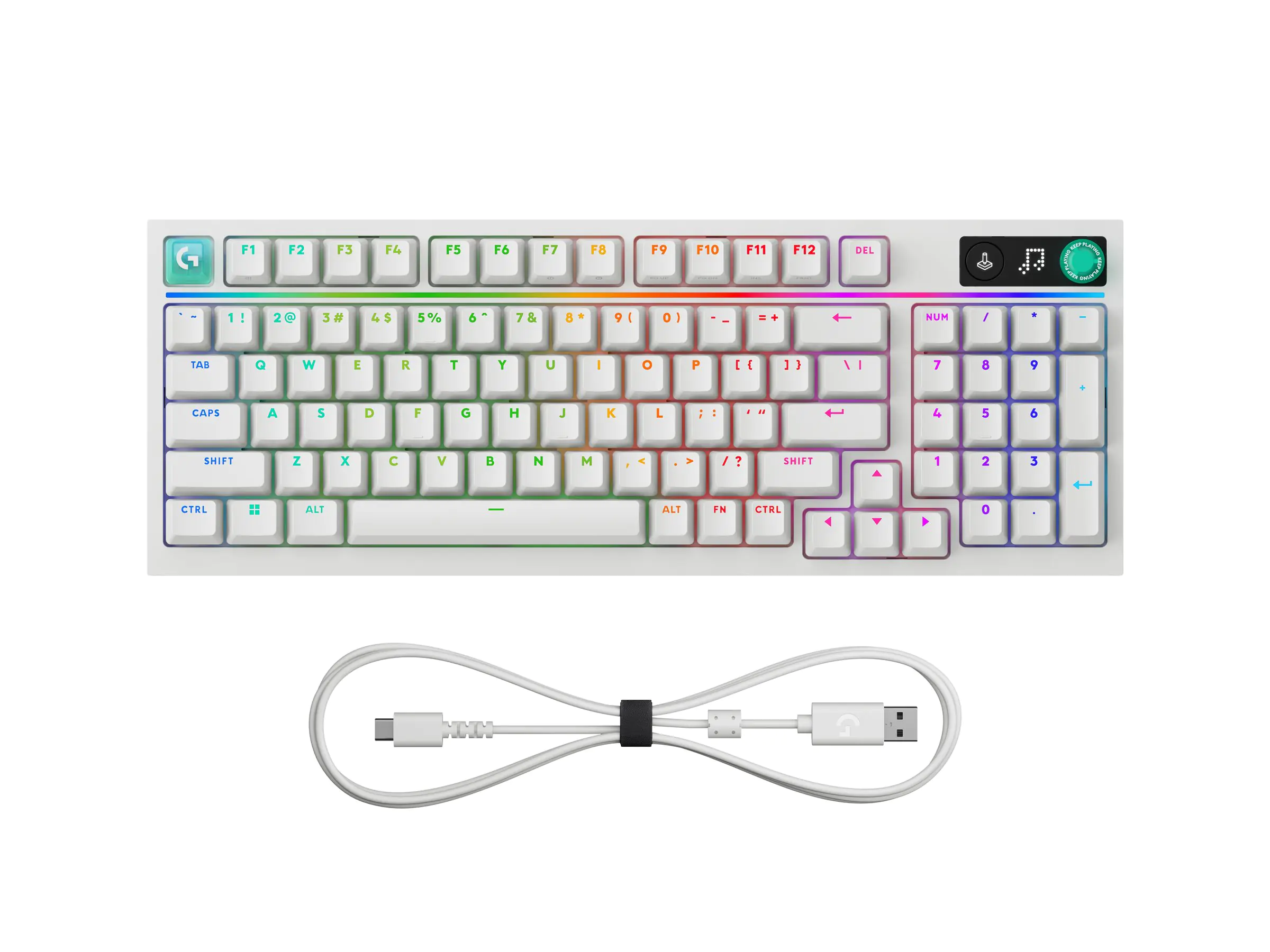 Logitech G G316 X 98 - Tastatur - 98% - full