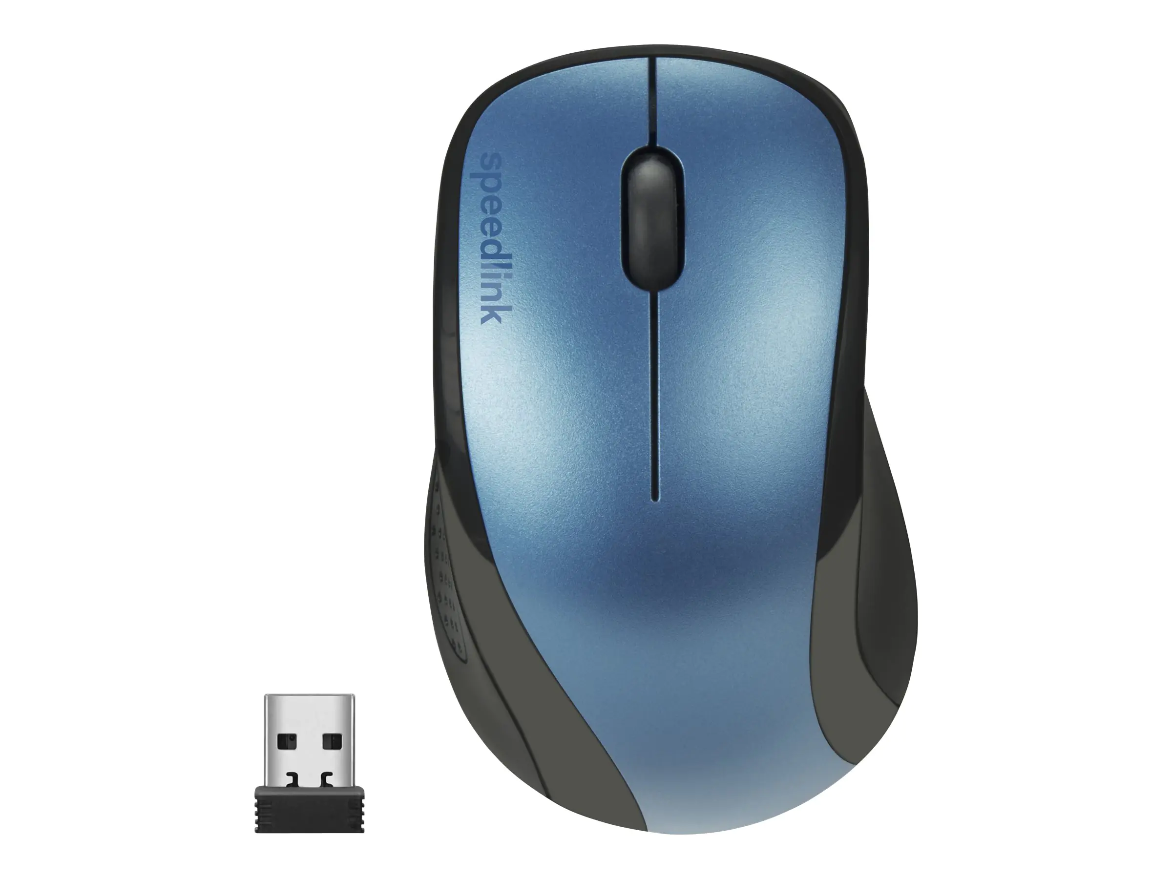SPEEDLINK KAPPA Mouse - Maus - Für Rechtshänder - optisch - 3 Tasten - kabellos - 2.4 GHz -