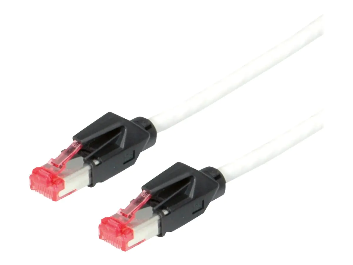 Kerpen E5-70 S/F - Patch-Kabel - RJ-45 (M) zu RJ-45 (M) - 10 m - Paare in Metallfolie (PiMf) - CAT 6 - halogenfrei - Grau