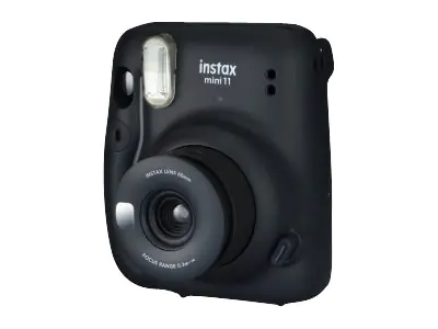 Fuji Instax Mini 11 - Sofortbildkamera - Objektiv: 60 mm - instax mini Charcoal Grey