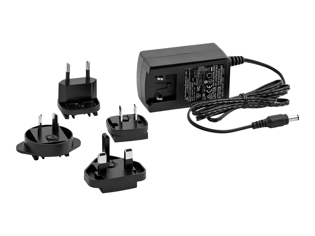 StarTech Ersatz DC Netzteil - 5 Volt, 3 Ampere - Netzteil - Wechselstrom 100-240 V - für P/N: HD2VID2, ST121HD20FXA, ST121HD20L, ST121WHDLR, USB2G4LEXT2NA, VID2HDCON2, VID2VGATV3