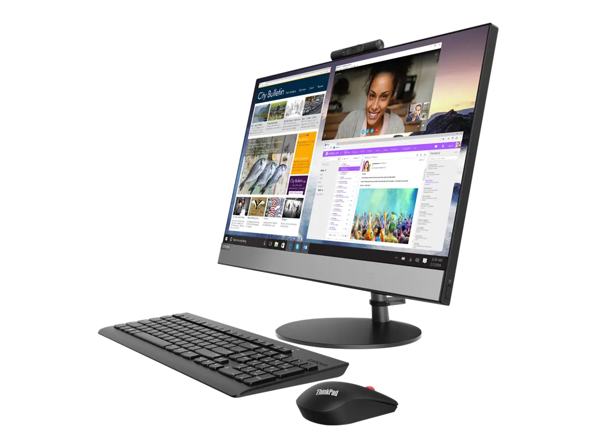 Lenovo V530-24ICB 10UW - All-in-One (Komplettlösung) - mit Monitorständer - 1 x Core