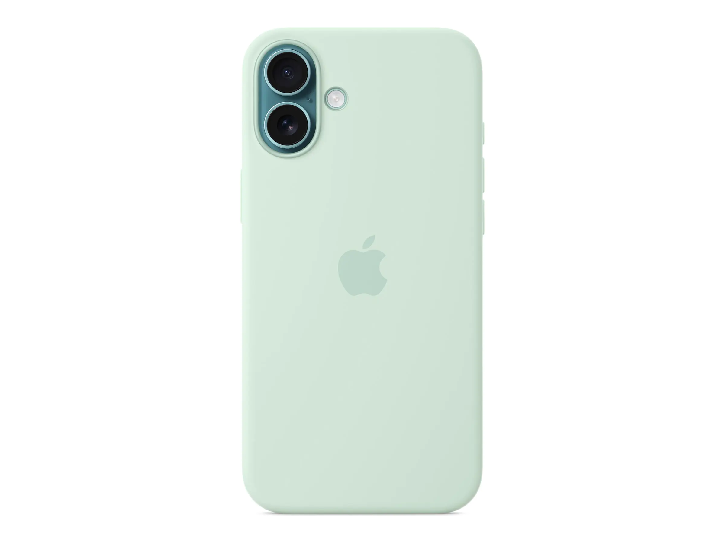Apple - Hintere Abdeckung für Mobiltelefon - kompatibel mit MagSafe - Silikon - aquamarin - für iPhone 16 Plus