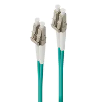 ALOGIC - Patch-Kabel - LC Multi-Mode (M) zu LC Multi-Mode (M) - 2 m - Glasfaser - Duplex - 50/125 Mikrometer - OM4 - halogenfrei