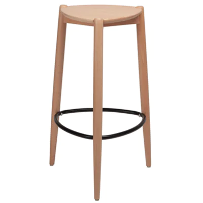 Paperflow Barhocker LUCK 68,5cm Buche, lackiert buche 2 St./Pack.