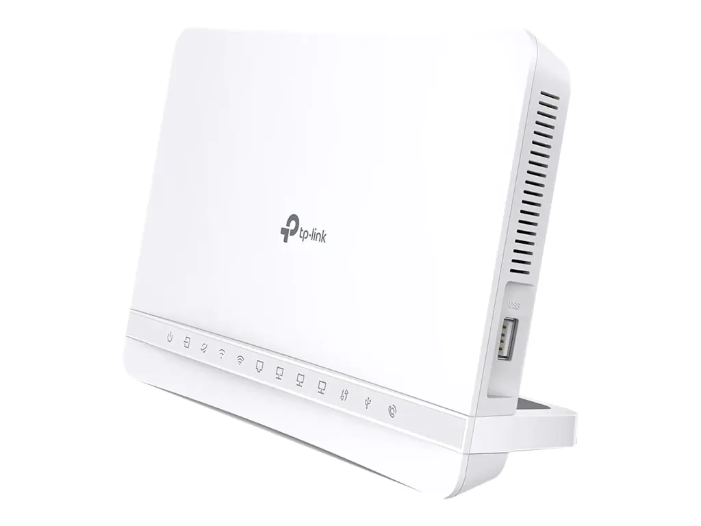 TP-Link VX231v V1 - Wireless Router - Netz - DSL-Modem 3-Port-Switch - 1GbE, PPP - Wi-Fi 6 - Dual-Band