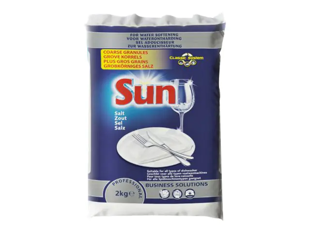 Unilever Sun Business Solutions - Entkalker - Salz - Paket - 2 kg - professionell - maschinenfertig (Packung mit 6) 100848994